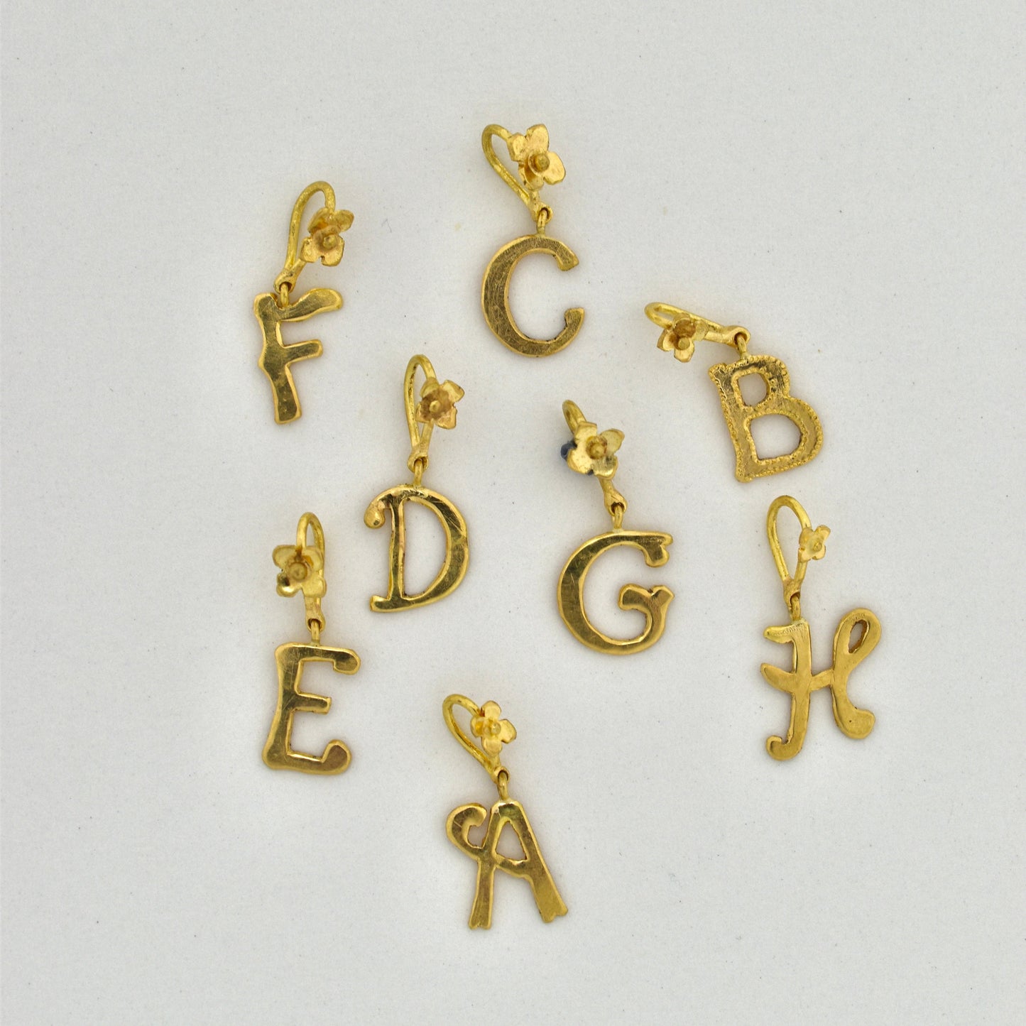 Gold Letter Pendant
