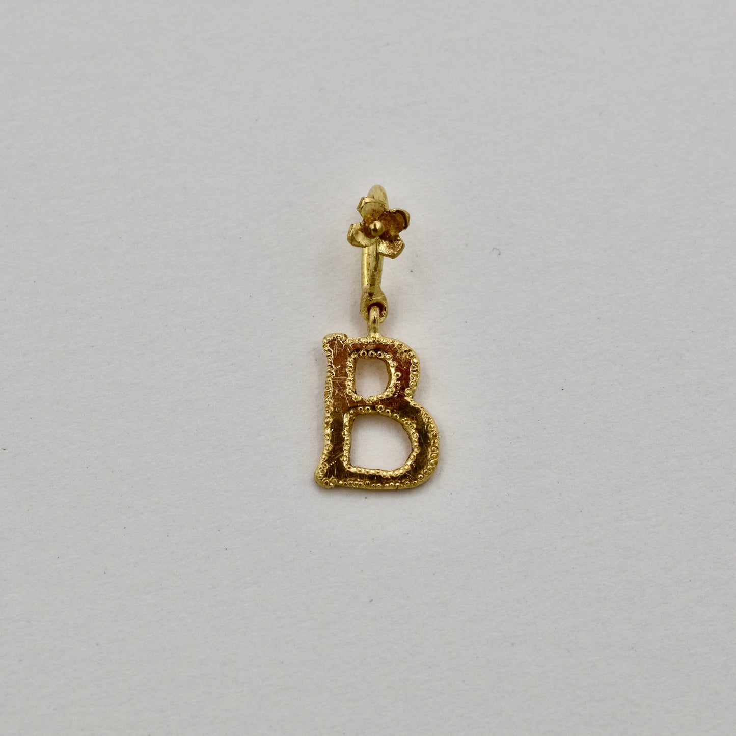 Gold Letter Pendant