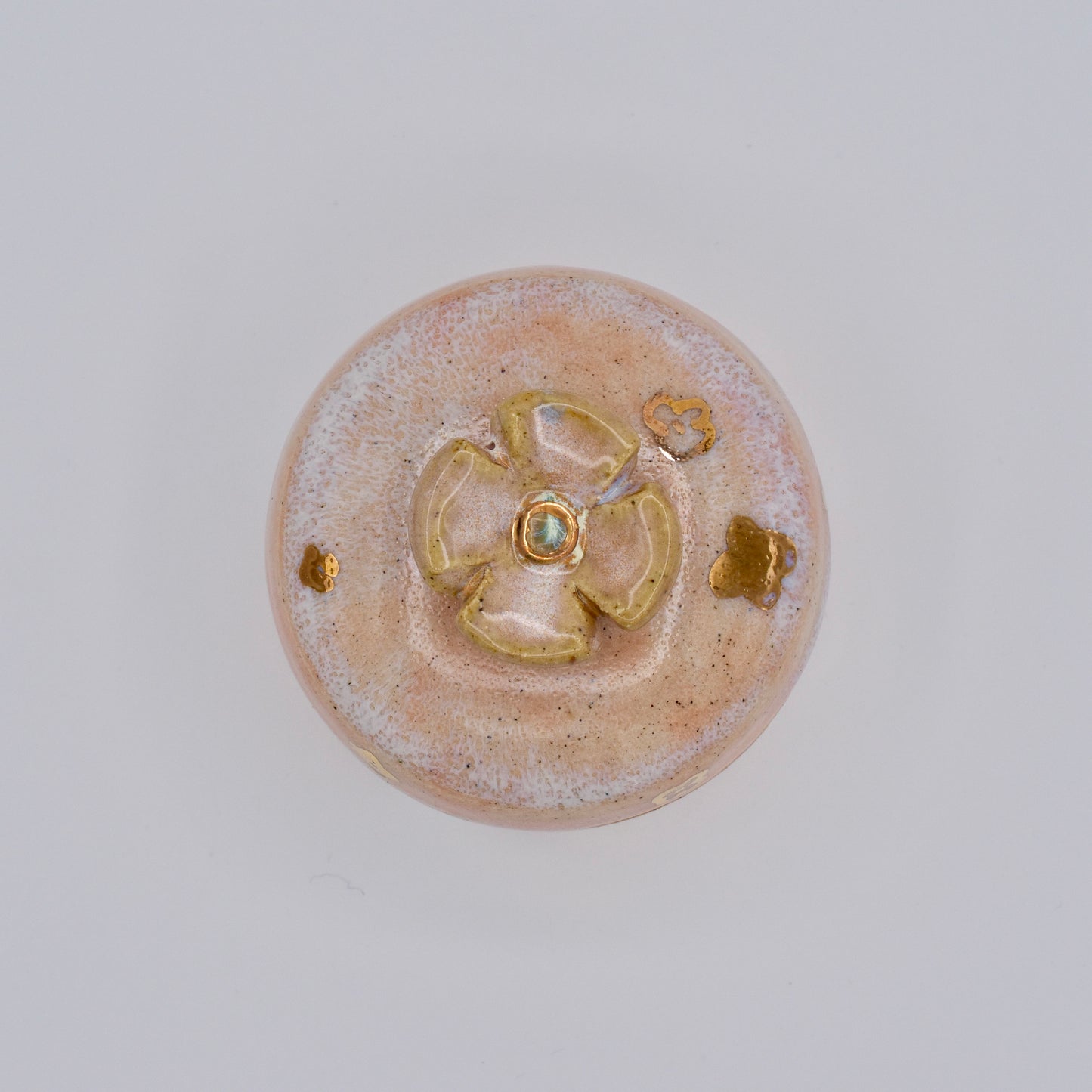 Gold Flower Jewelry Box