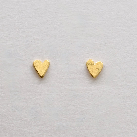 Heart Stud Earrings