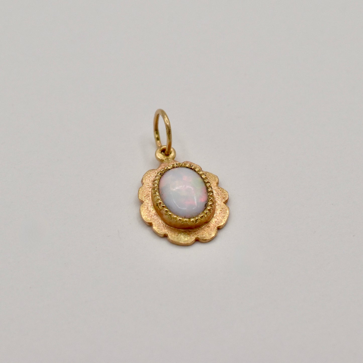 White Opal Pendant