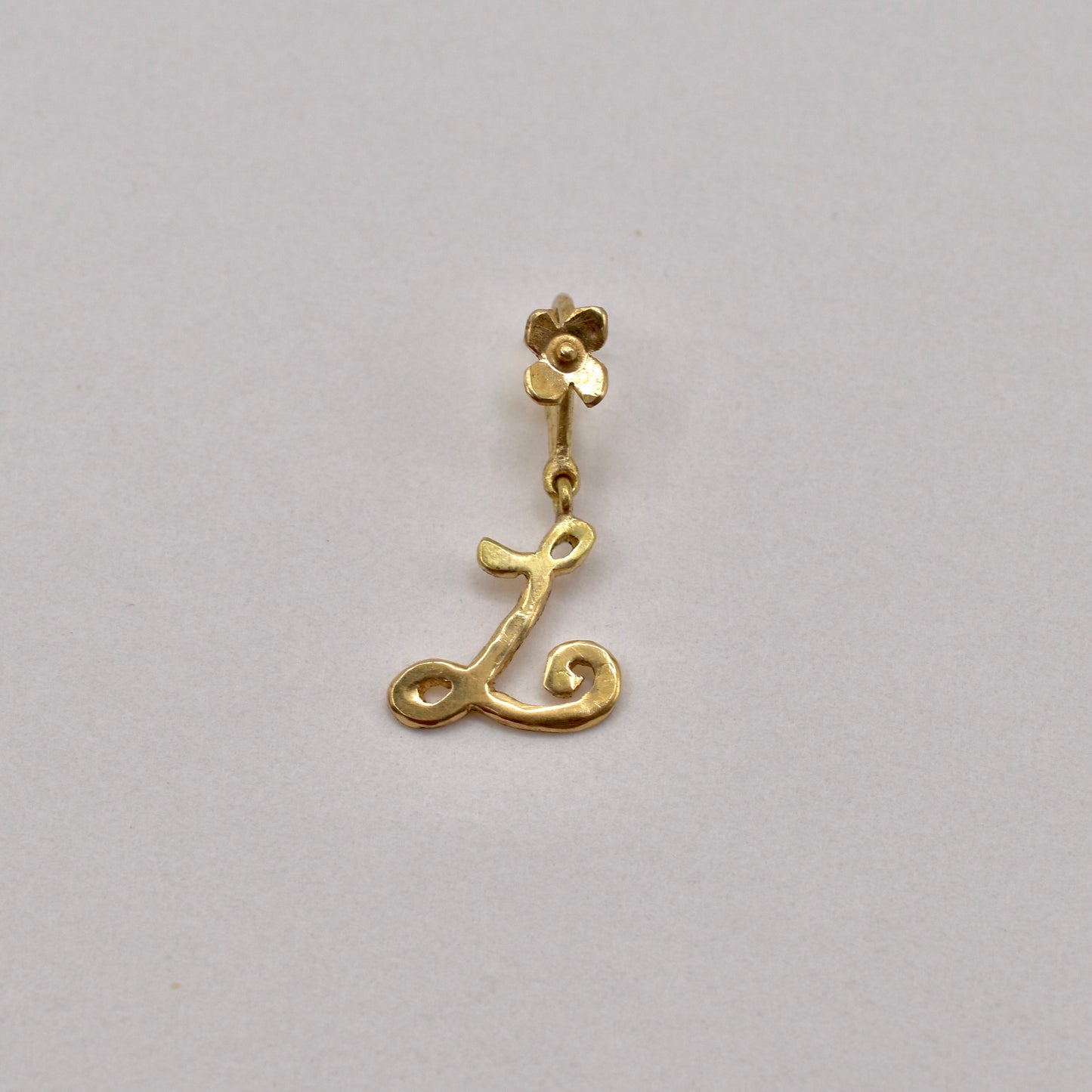 Gold Letter Pendant