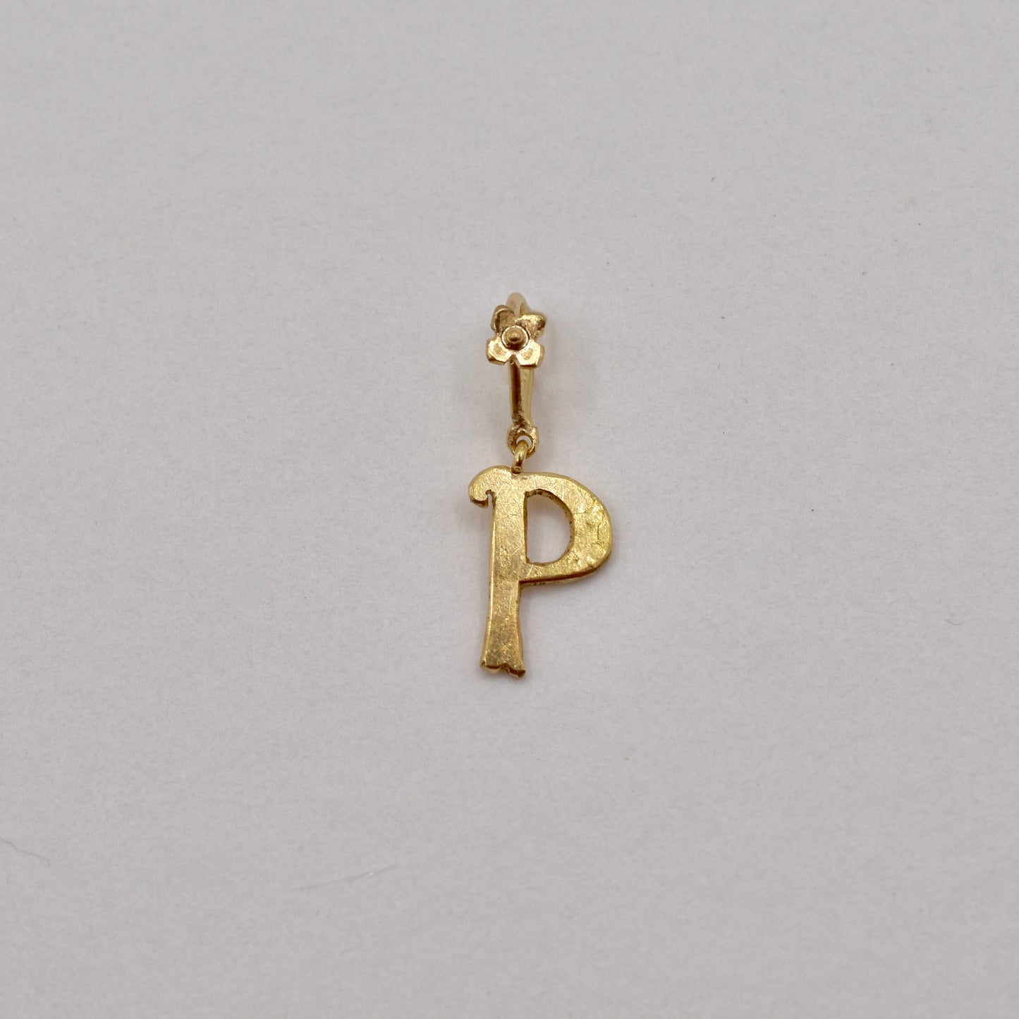 Gold Letter Pendant