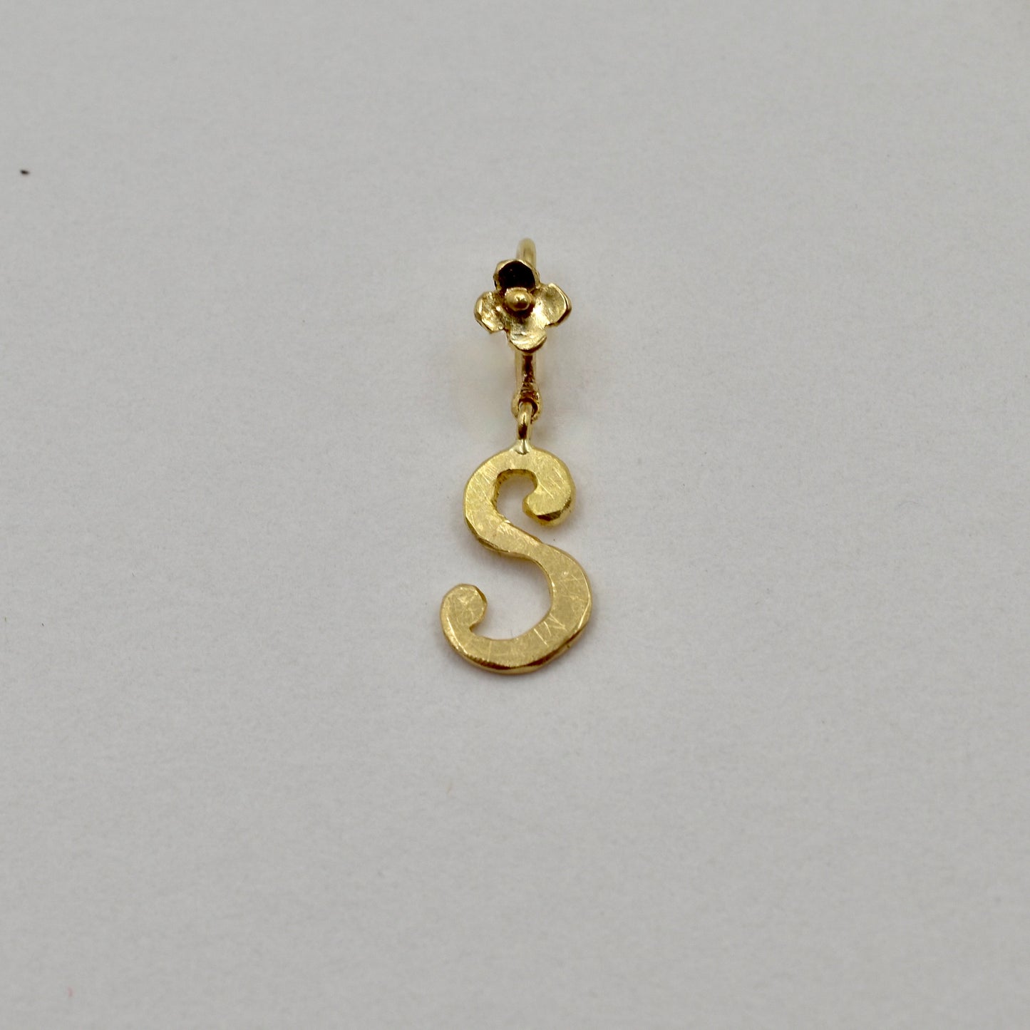 Gold Letter Pendant