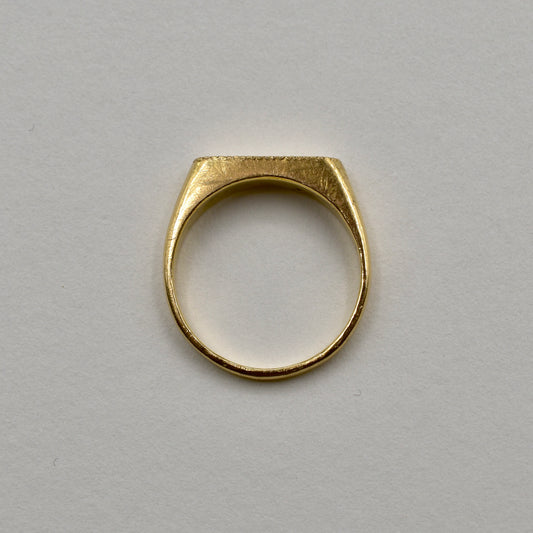 Hand Engraved Signet Ring