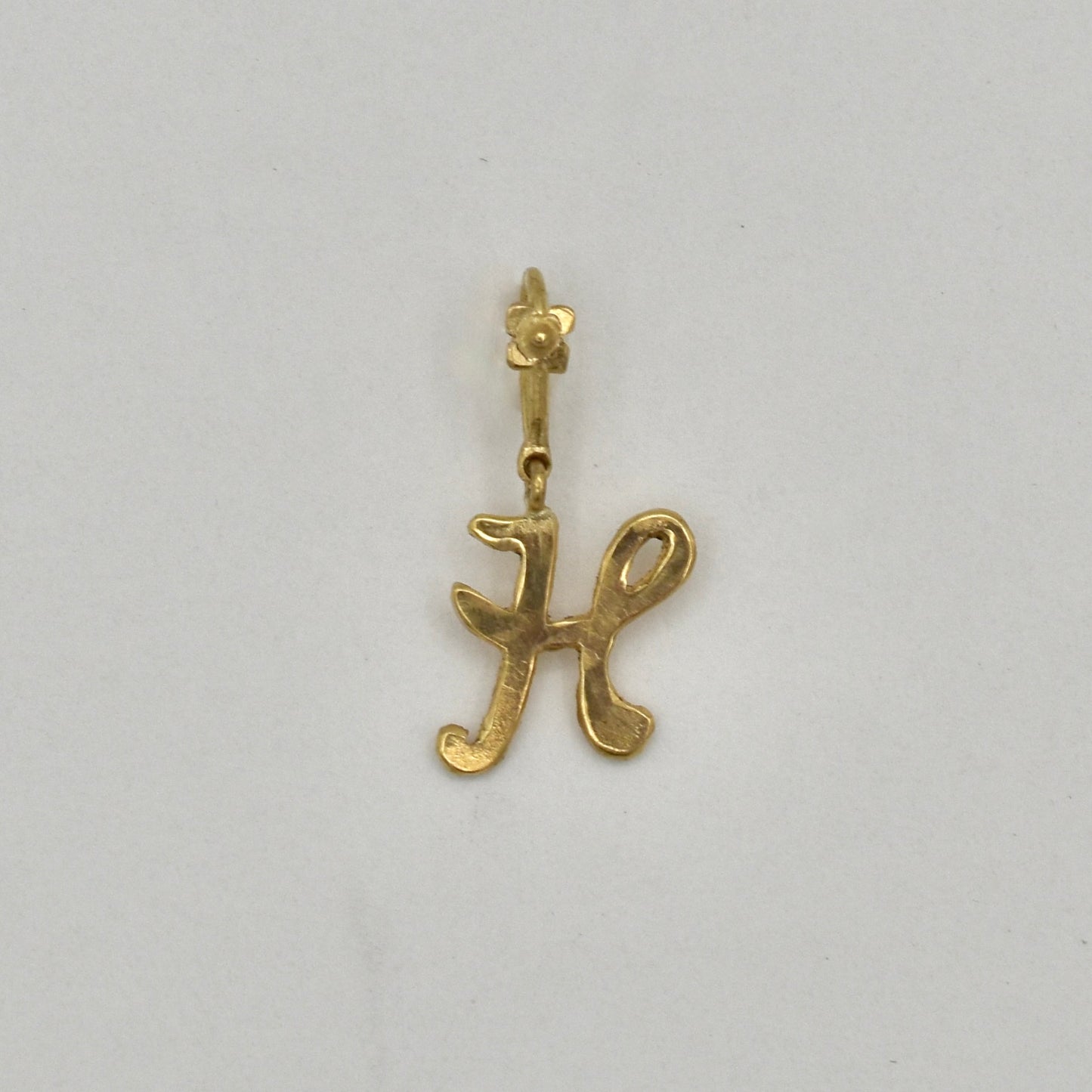 Gold Letter Pendant