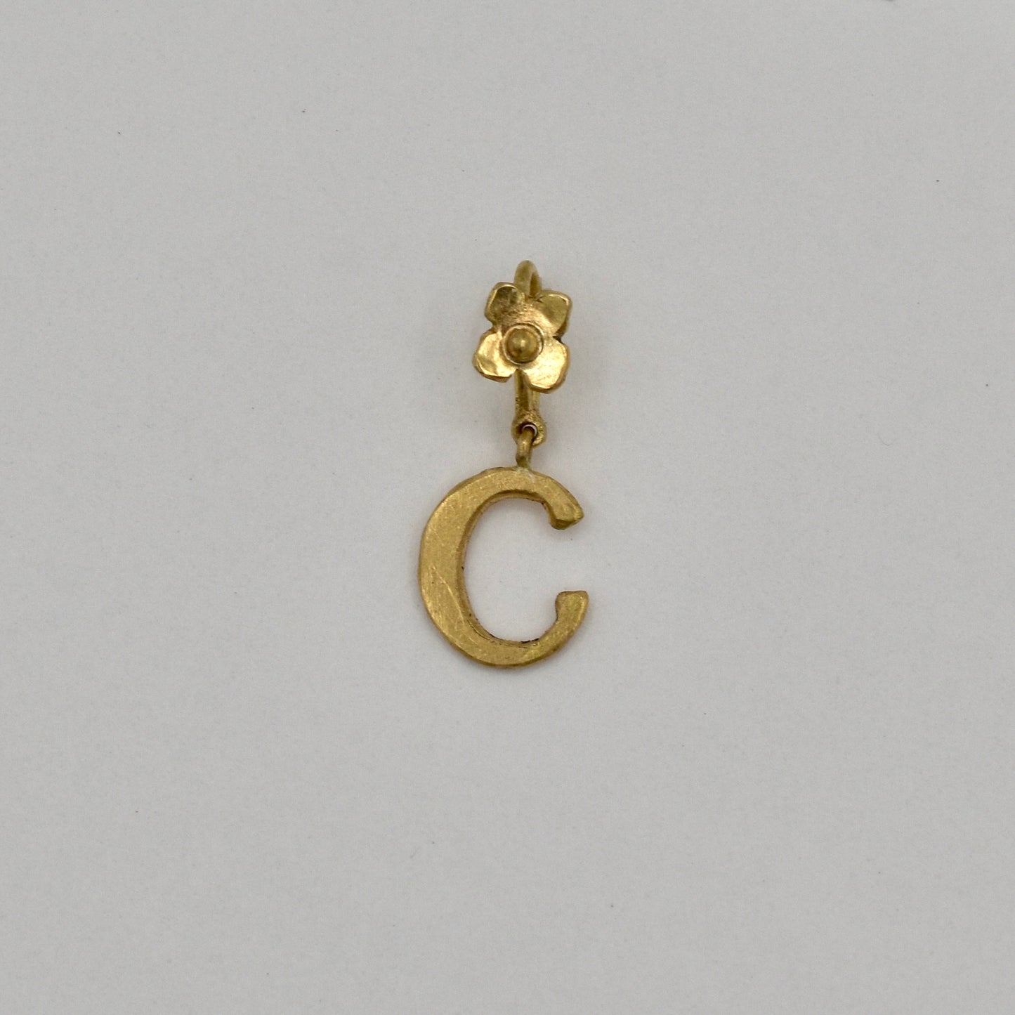Gold Letter Pendant
